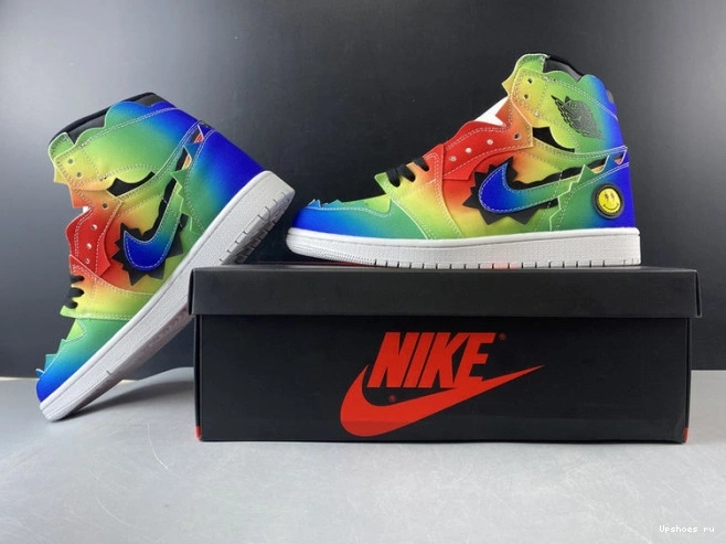 OG 1 "J BALVIN" HIGH JORDAN DC1786-125 BALVIN’S J AIR MULTI-COLOR 1104